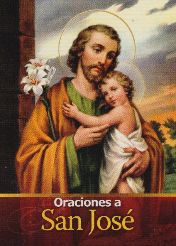 ORACIONES A SAN JOSE - MINI LIBRO - LETRA GRANDE