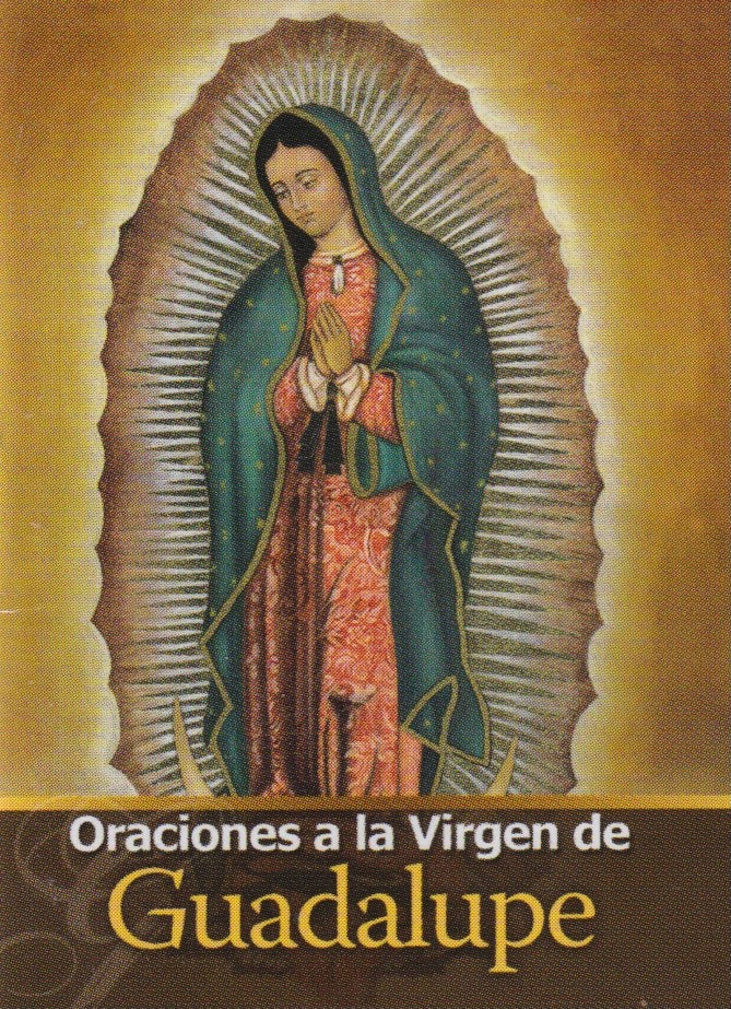 ORACIONES A LA VIRGEN DE GUADALUPE - MINI LIBRO - LETRA GRANDE