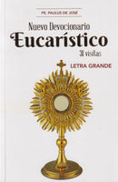 NUEVO DEVOCIONARIO EUCARISTICO 31 VISITAS - LETRA GRANDE
