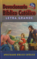 DEVOCIONARIO BIBLICO CATOLICO - LETRA GRANDE - TAPA DURA