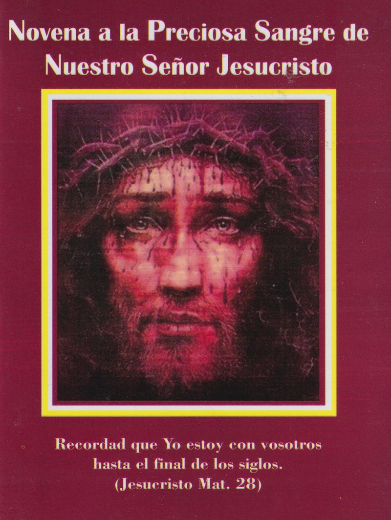 NOVENA A LA PRECIOSA SANGRE DE NUESTRO SEÑOR JESUCRISTO