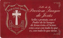 CEDULA - SELLO DE LA PRECIOSA SANGRE DE JESUS