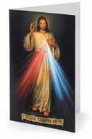 DIVINA MISERICORDIA – JESÚS, CONFÍO EN TI – DÍPTICO DE ORACIÓN