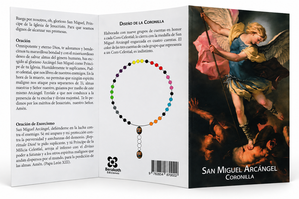 SAN MIGUEL ARCÁNGEL – CORONILLA – TRÍPTICO DE ORACIÓN