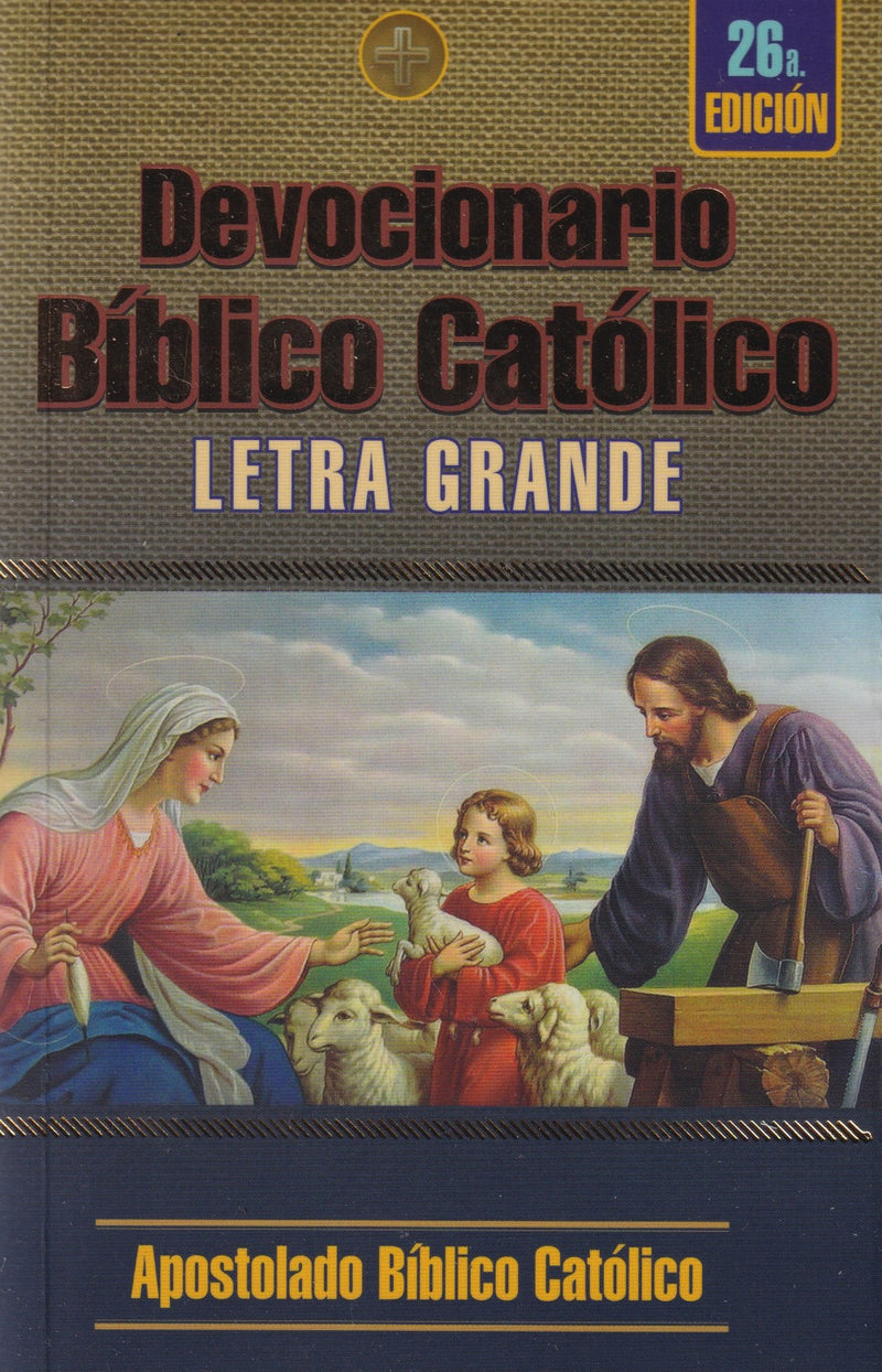 DEVOCIONARIO BIBLICO CATOLICO - LETRA GRANDE