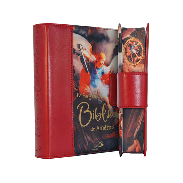 LA SAGRADA BIBLIA DE AMERICA - EDICION ESTUCHE - SAN MIGUEL ARCANGEL