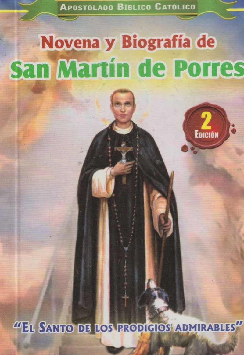 NOVENA Y BIOGRAFIA DE SAN MARTIN DE PORRES